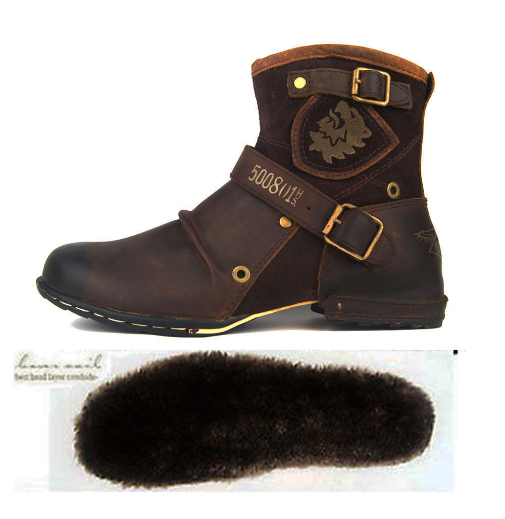 Exklusive Herrenstiefel im Vintage-Stil EB