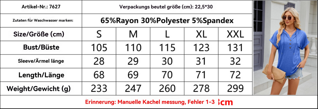 EB | Kapuzenknopf Kurzarm