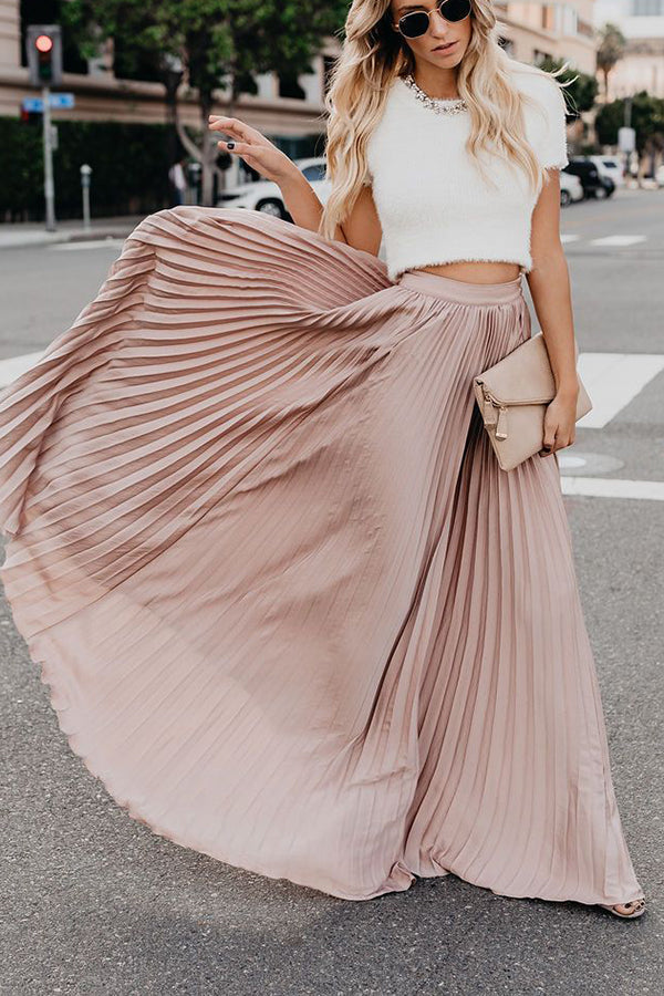 EB | Für Eternity Plissierter Maxi Rock