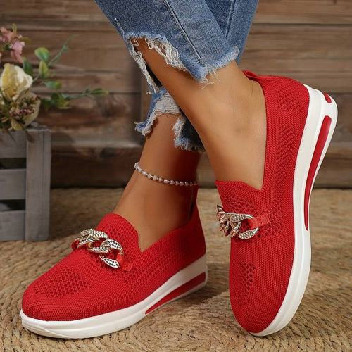 EB | Casual Kettenband Orthopädische Mesh Schuhe