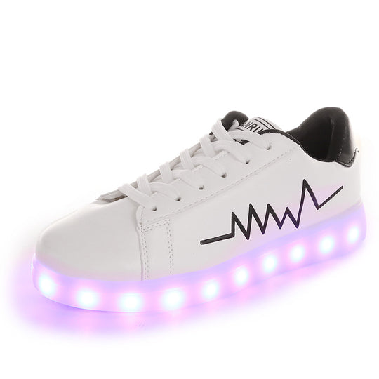 Damen Sport Sneakers mit trendigem Design und gepolsterter Sohle EB