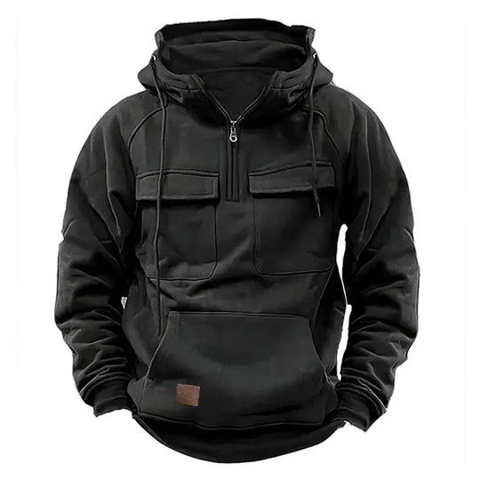 EB | Warme Hoodie mit hallem Reißverschluss