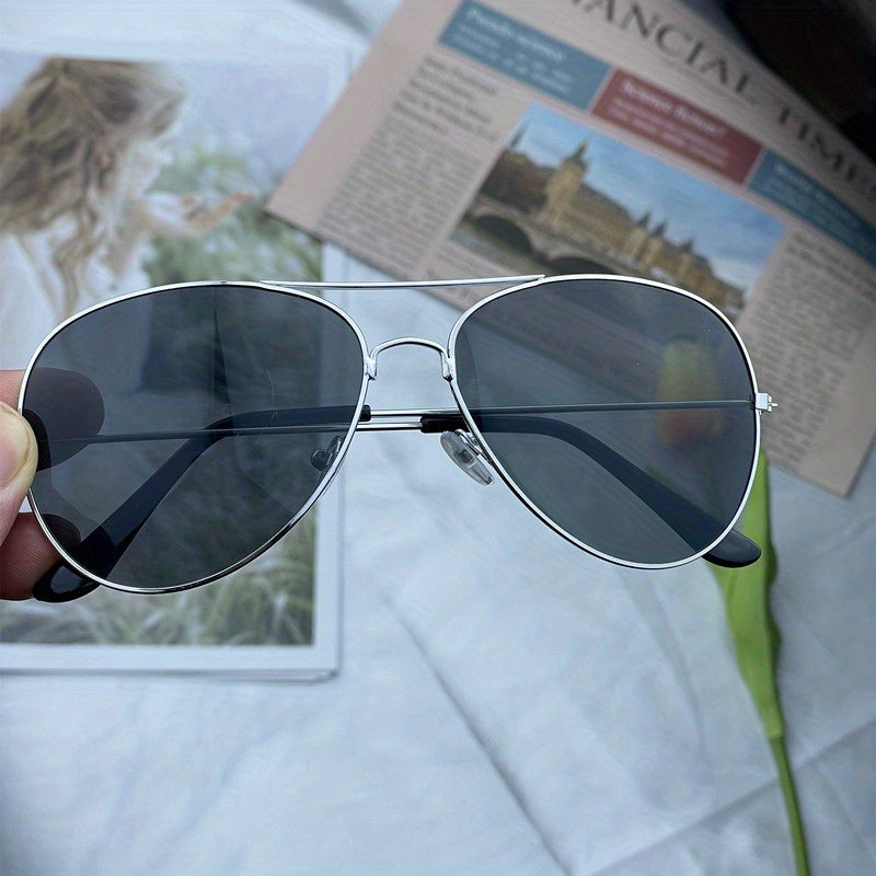 EB | Klassische Aviator-Sonnenbrille mit Goldenem Rahmen für Damen