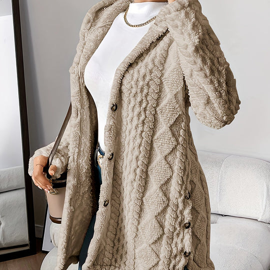 EB | Lang Damenjacke Mit Kapuze – Marit