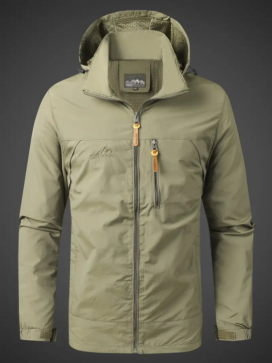 EB | Wasser und Winddichte Herren Outdoor Jacke für Alle Aktivitäten