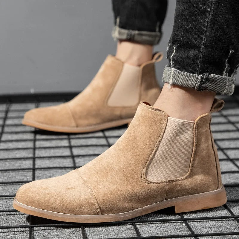 EB | Wildleder Chelsea Boots für Herren Stilvoll & Nachhaltig