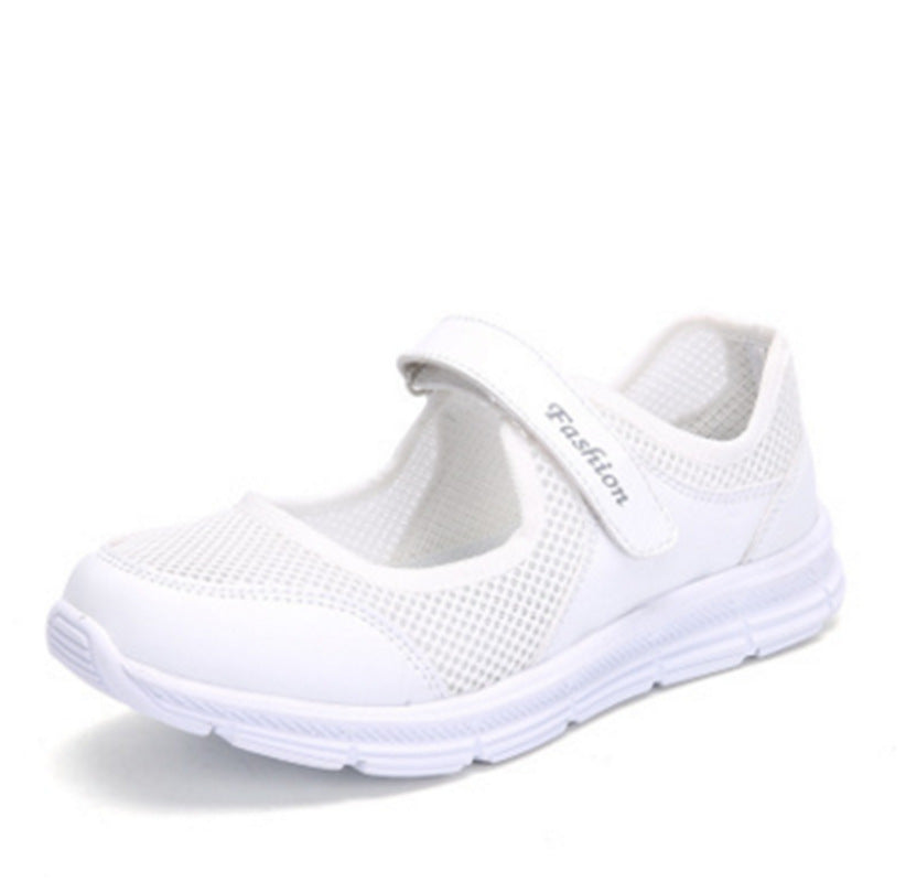 Damen Atmungsaktive Freizeitschuhe mit verstellbarem Riemen EB