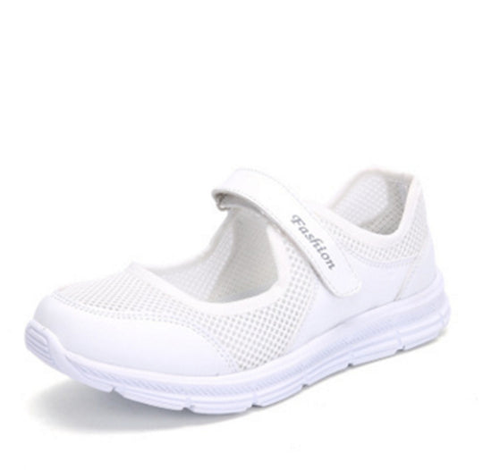 Damen Atmungsaktive Freizeitschuhe mit verstellbarem Riemen EB
