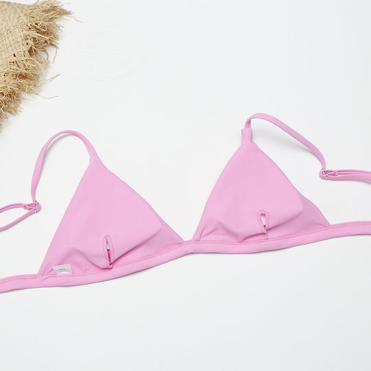 Damen Triangel-Bikini-Set mit verstellbaren Trägern EB