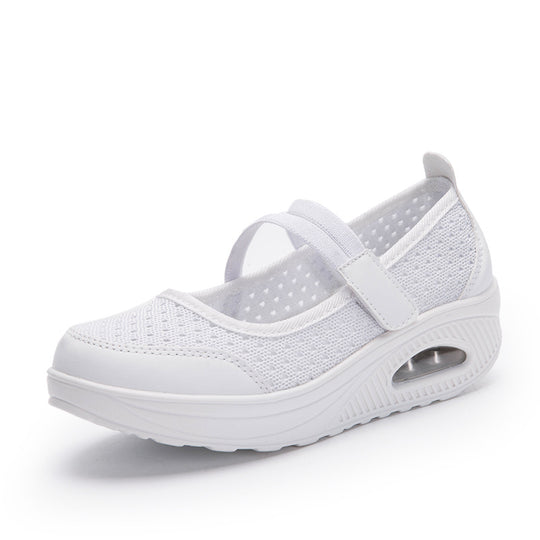 Damen Komfortable und luftige Freizeitschuhe mit verstärkter Sohle EB