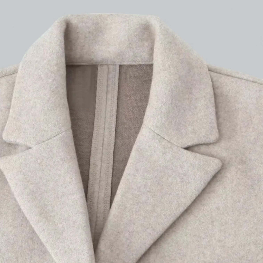 EB | Frauen Eleganter Offener Front-Trenchcoat