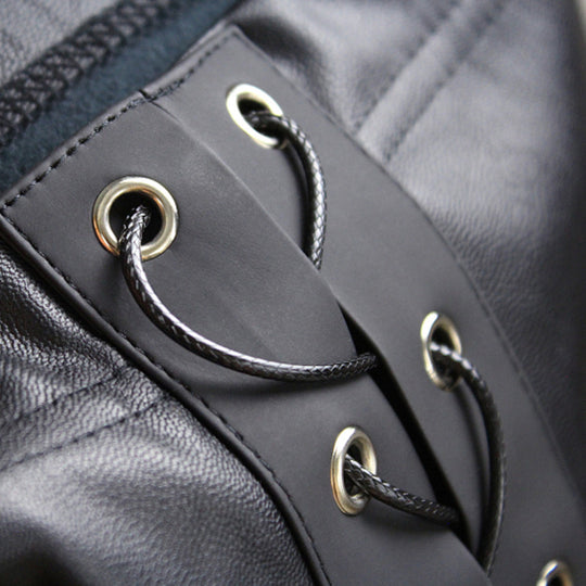 Damen Eleganter Midi-Rock mit seitlichem Schnürdesign EB