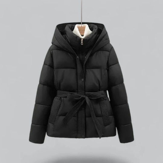 EB | Warme Gürtel Kapuzen Pufferjacke Winter