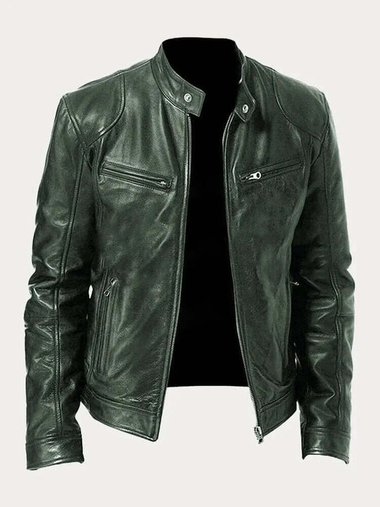 EB | Herren Klassische Lederjacke