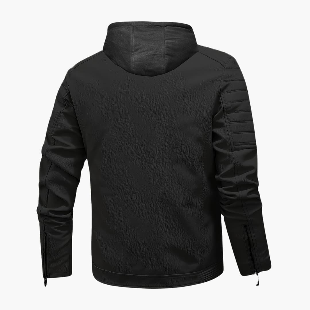 EB | Softshell-Jacke mit Kapuze Winddichte Jacke