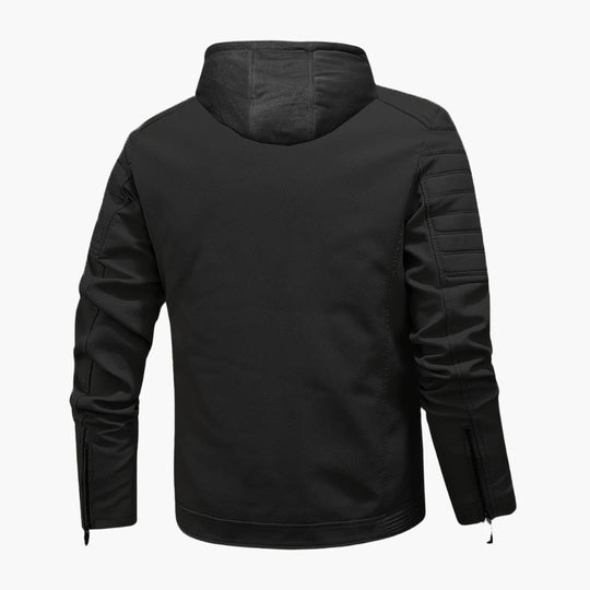 EB | Softshell-Jacke mit Kapuze Winddichte Jacke