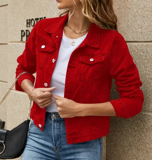 EB | Lässige Denim Jacke für Damen