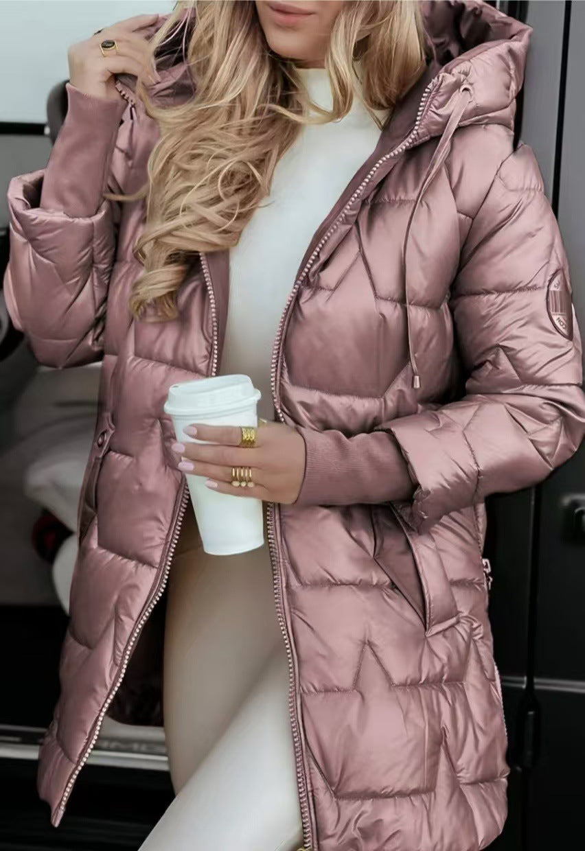 EB | Stylische Daunenjacke mit Kapuze für Damen