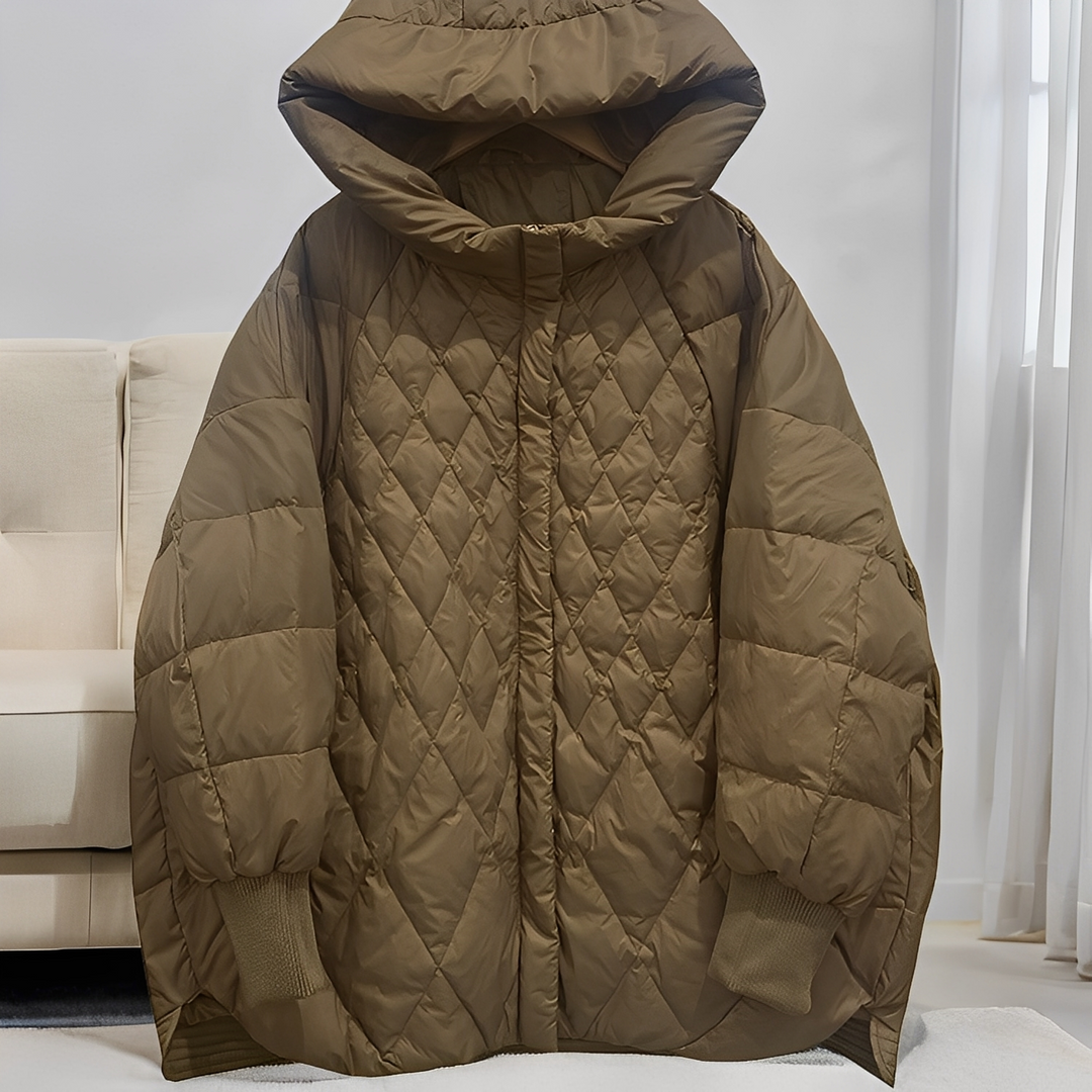 EB | Lässiger Winter-Daunenmantel mit Reißverschluss für Damen