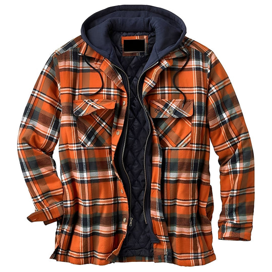 EB | Casual Flanelljacke mit Karomuster für Männer