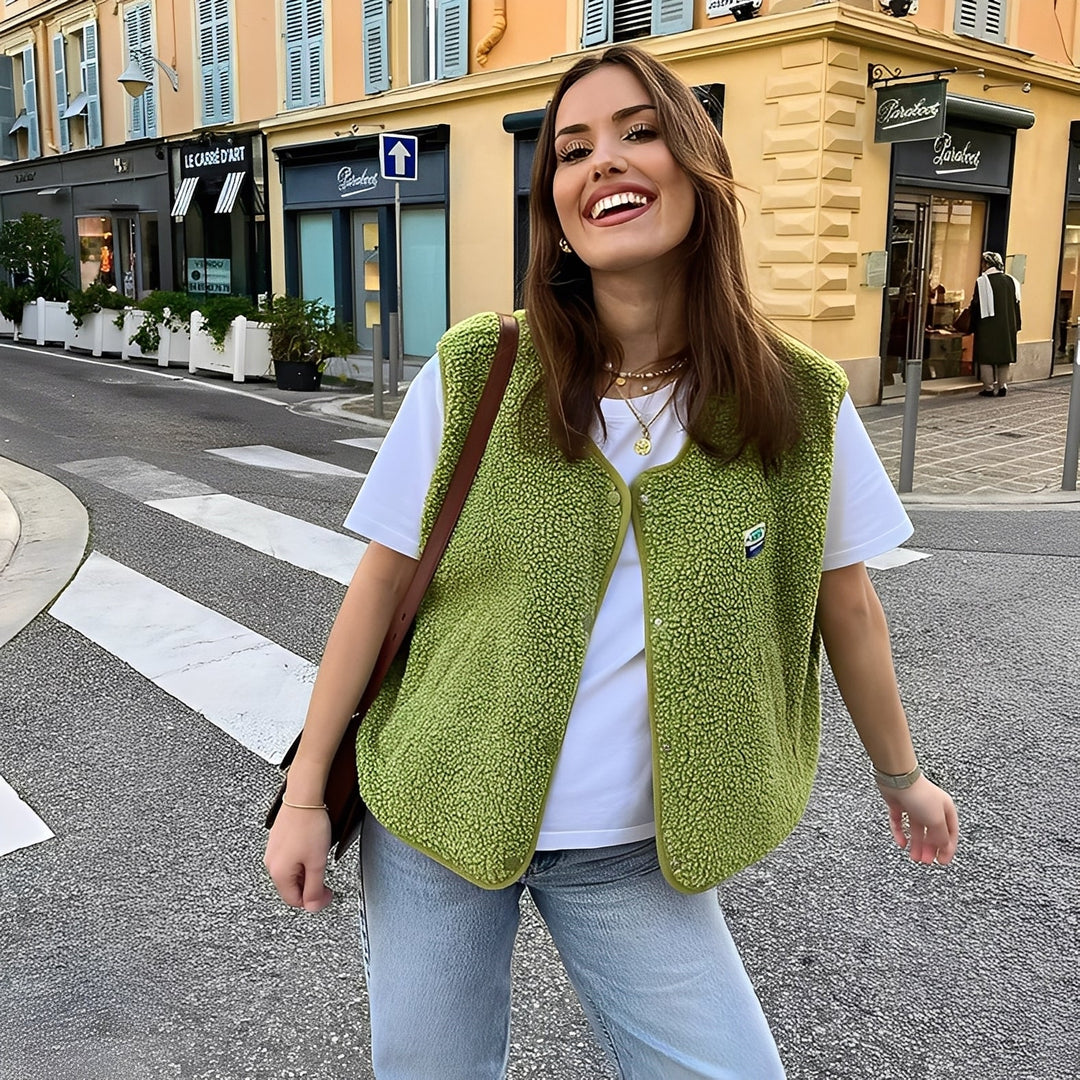 EB | Bequeme Fleece-Weste für Damen