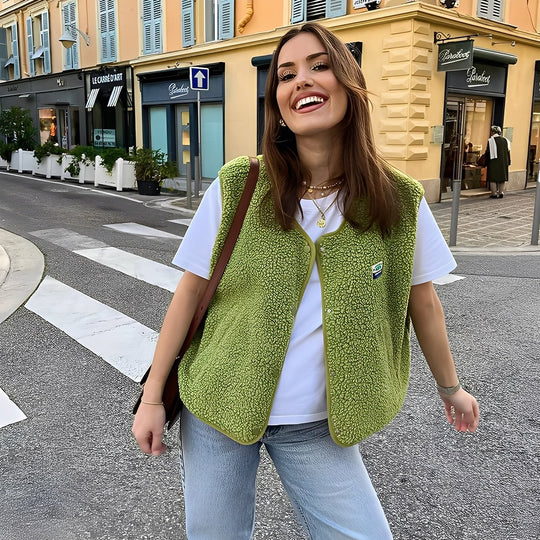 EB | Bequeme Fleece-Weste für Damen