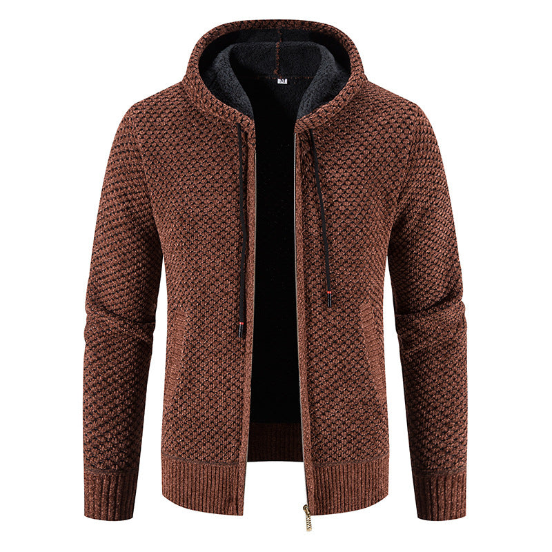EB | Stilvoller Kapuzen-Cardigan für Männer