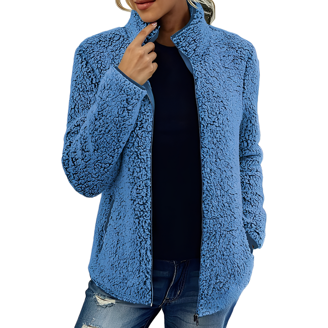 EB | Warme und modische Damen-Fleecejacke