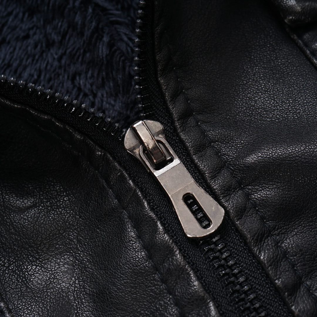 EB | Hooded Lederjacke