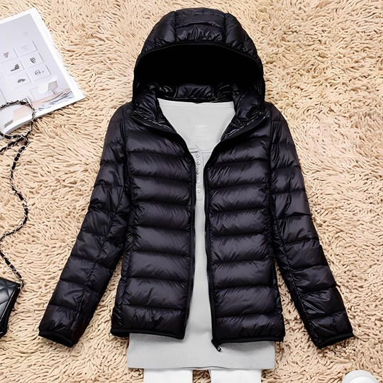 EB | Bequeme, schmal geschnittene Damen-Daunenjacke