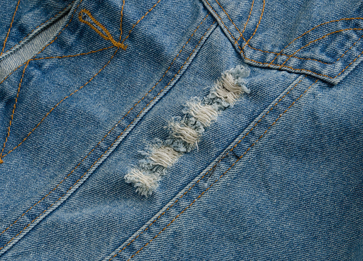 EB Stylische Denim Weste für Herren