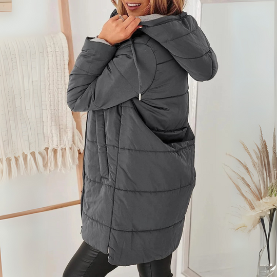 EB | Leichte Gepolsterte Jacke mit Kapuze