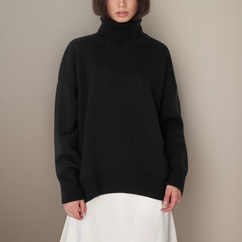 EB | Rollkragenpullover für Frauen Warm