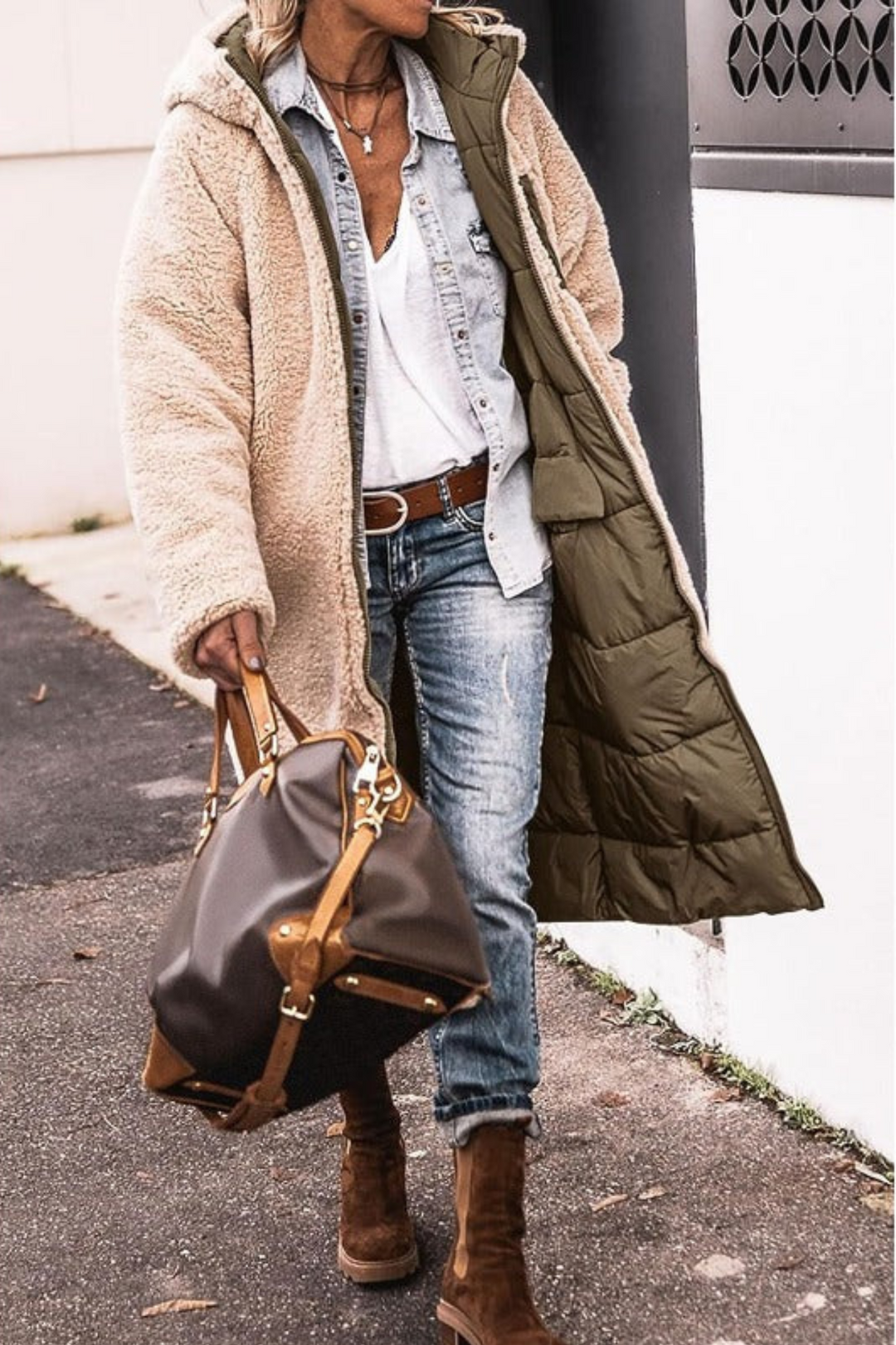 EB | Wendbarer Langer Mantel