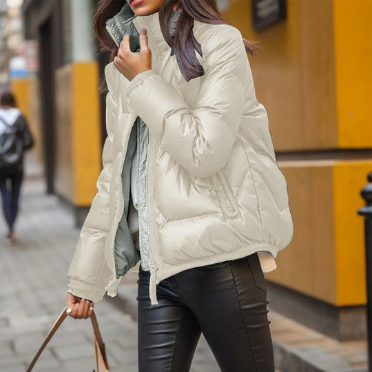 EB | Stylische Steppjacke mit Glänzendem Finish