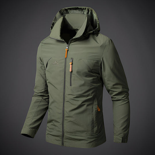 EB | Lässige Outdoor-Jacke mit Kapuze für Männer