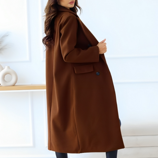 EB | Langer Wintermantel Für Damen Warm