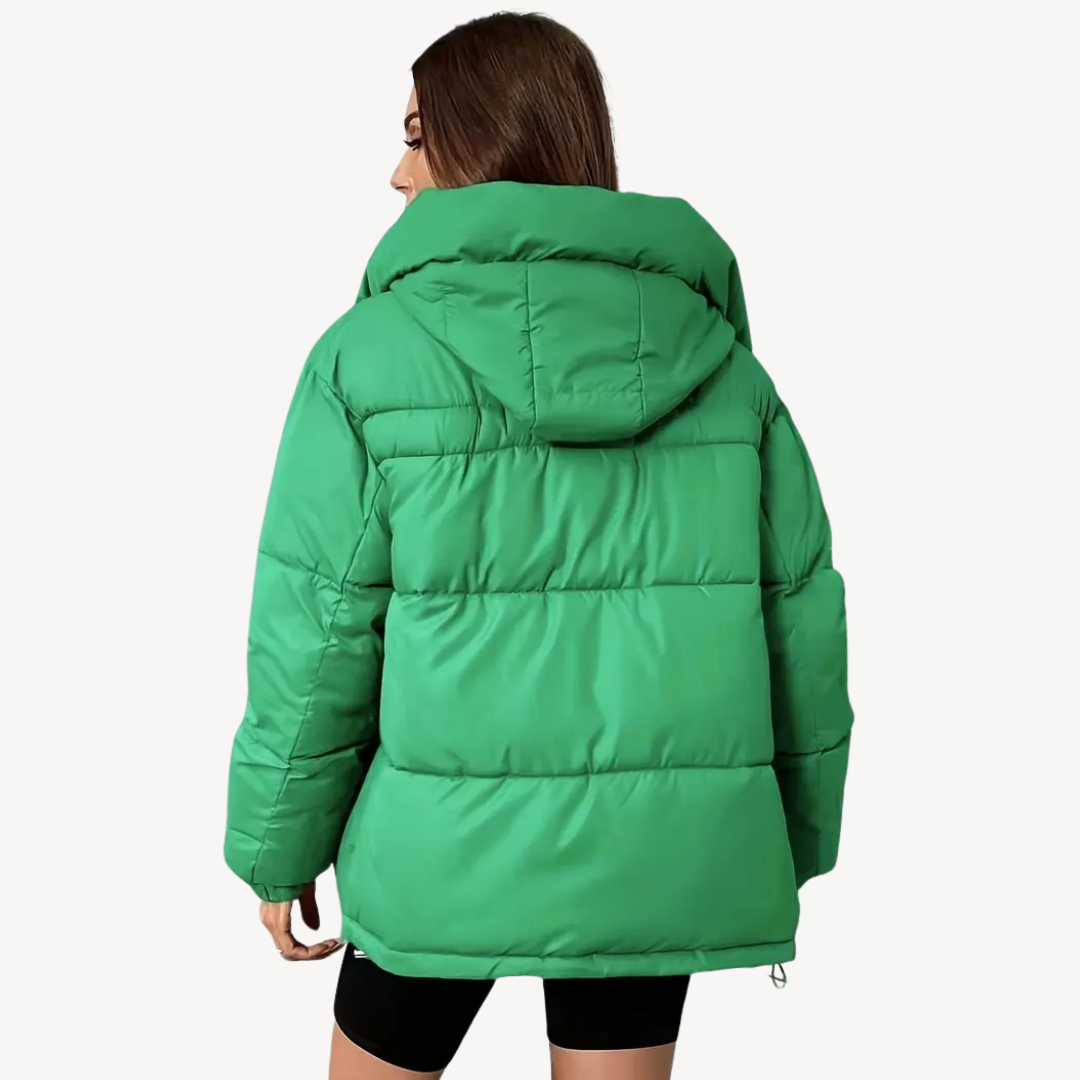 EB | Damen Hoodie Pufferjacke