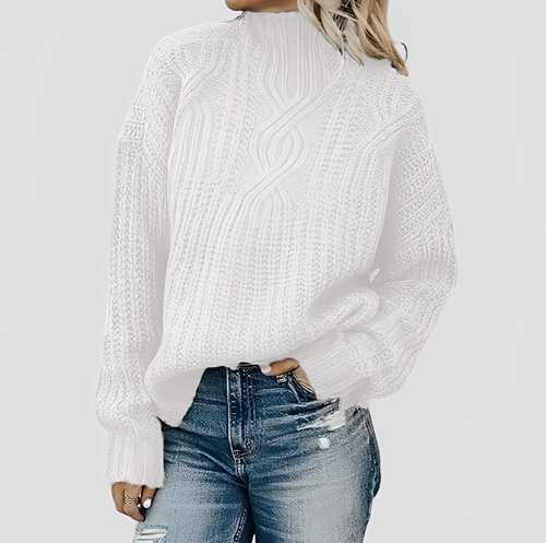 EB | Stilvoller, Kuscheliger Strickpullover für Damen