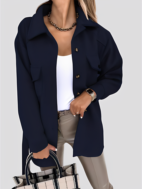 EB | Moderne, leichte Damenjacke mit Reverskragen