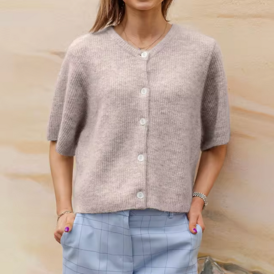 EB | Strick Kurzarm Cardigan