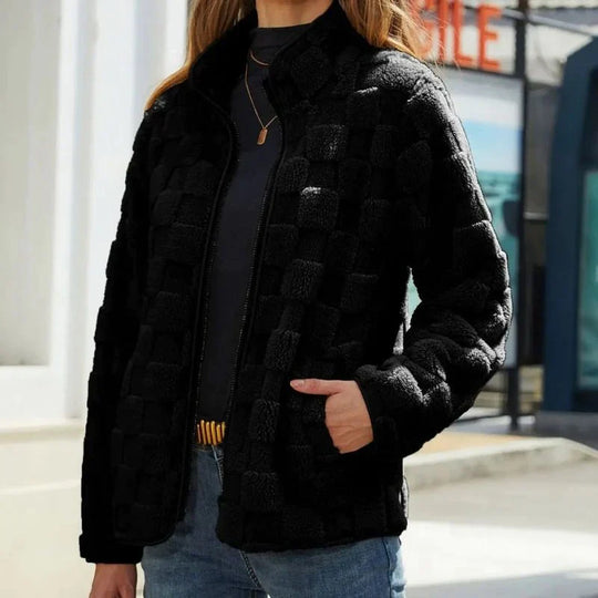 EB | Karierte Winterjacke für Damen