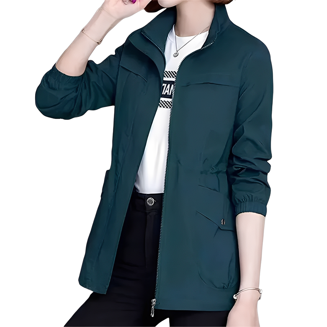 EB | Stylische Jacke mit verstellbarem Bund für Frauen