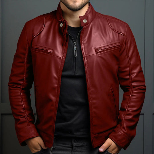EB | Stilsichere Retro Motorradjacke für Herren
