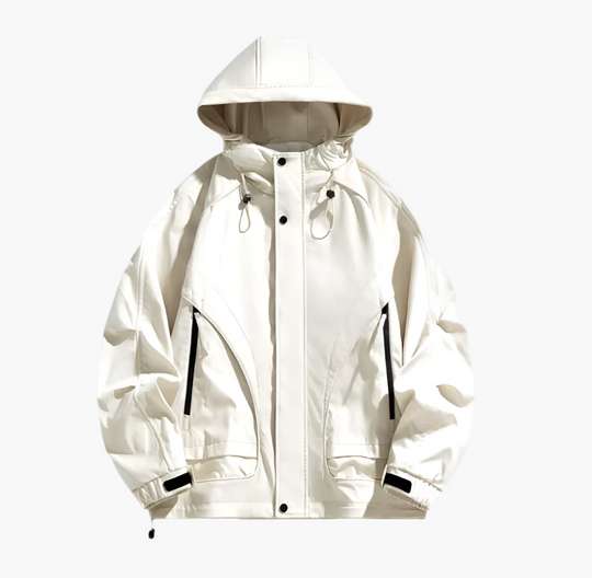 EB | Outdoor Funktionsjacke - Winddichte Regenjacke für Freizeit und Sport