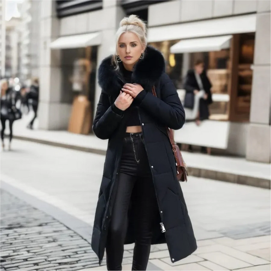 EB | Damen Winter Parka Jacke - Lange