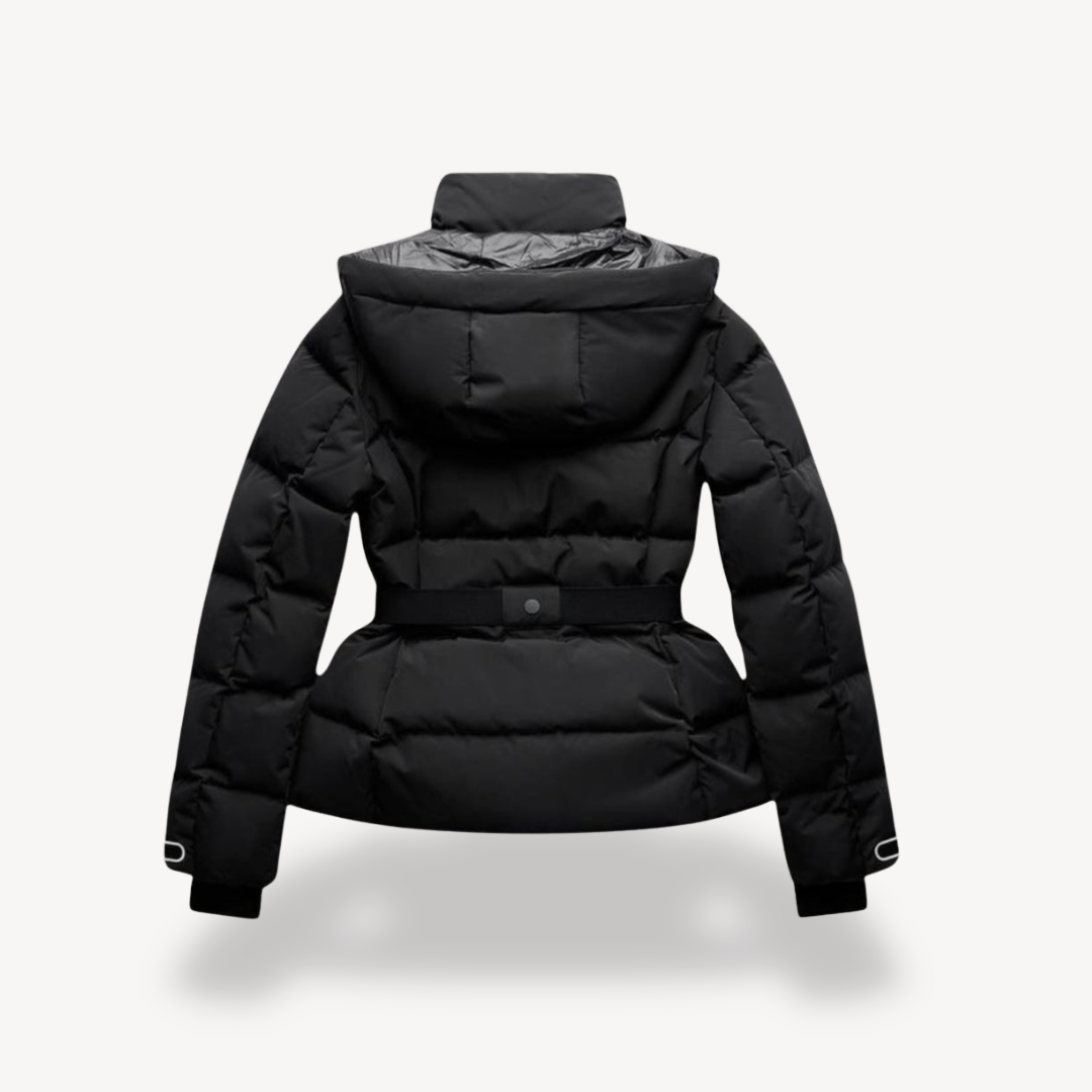 EB | Damen Daunenpufferjacke mit Gürtel