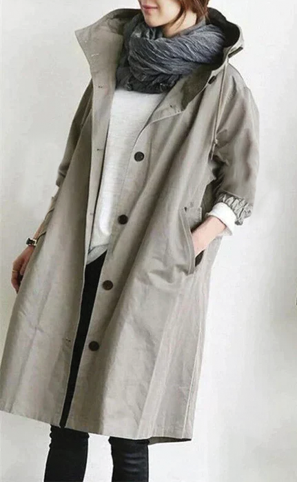 EB | Kapuzen-Trenchcoat