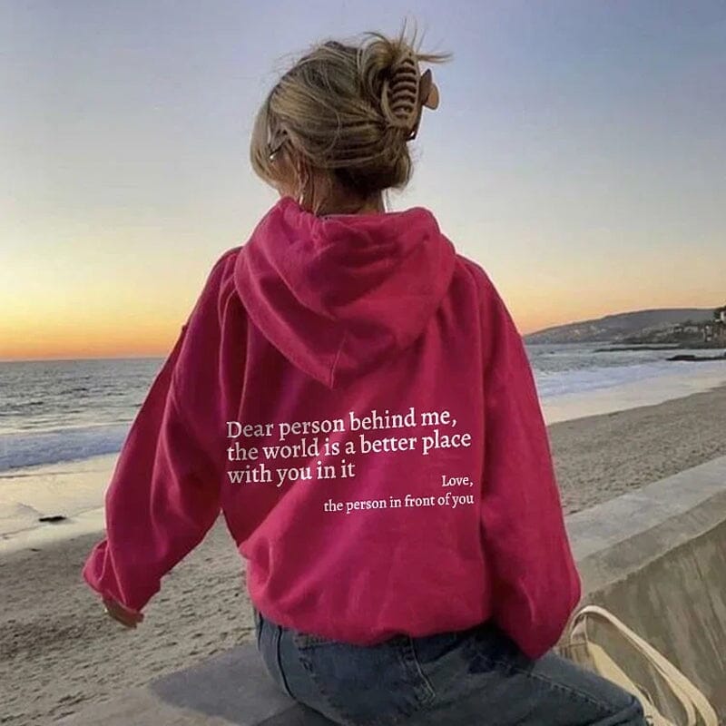 EB | "Dear Person Behind Me" Hoodie