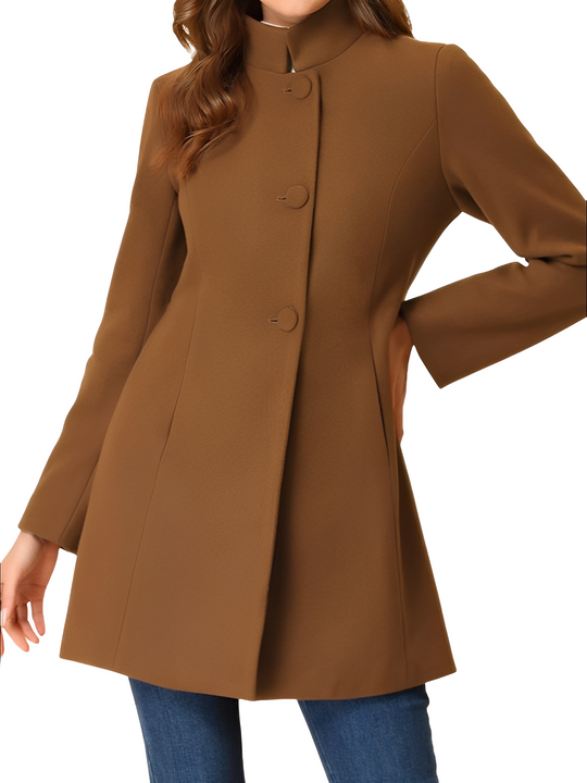 EB | Moderne, figurbetonte Damenjacke mit Knöpfen